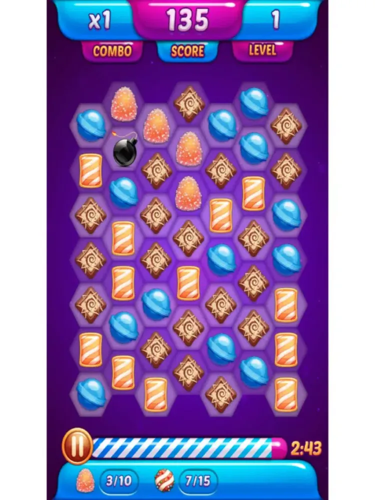 Candy garden-delicious candy iPad  سکرین شاٹس