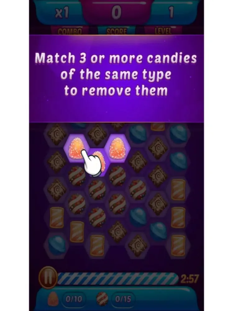 Candy garden-delicious candy iPad  سکرین شاٹس