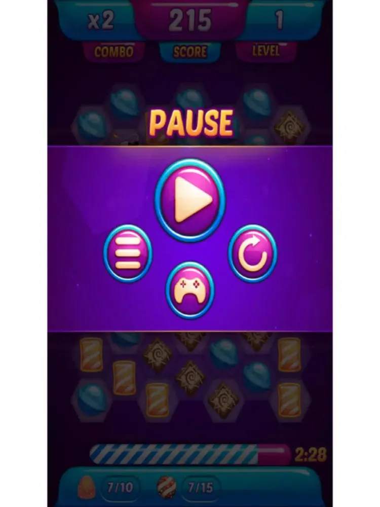 Candy garden-delicious candy iPad  سکرین شاٹس