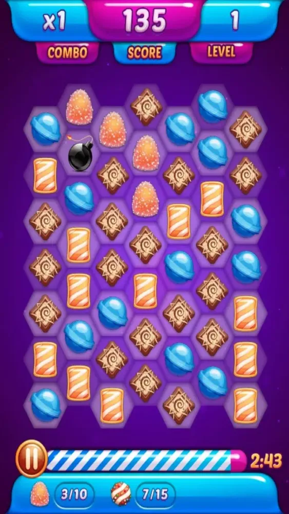 Candy garden-delicious candy سکرین شاٹس