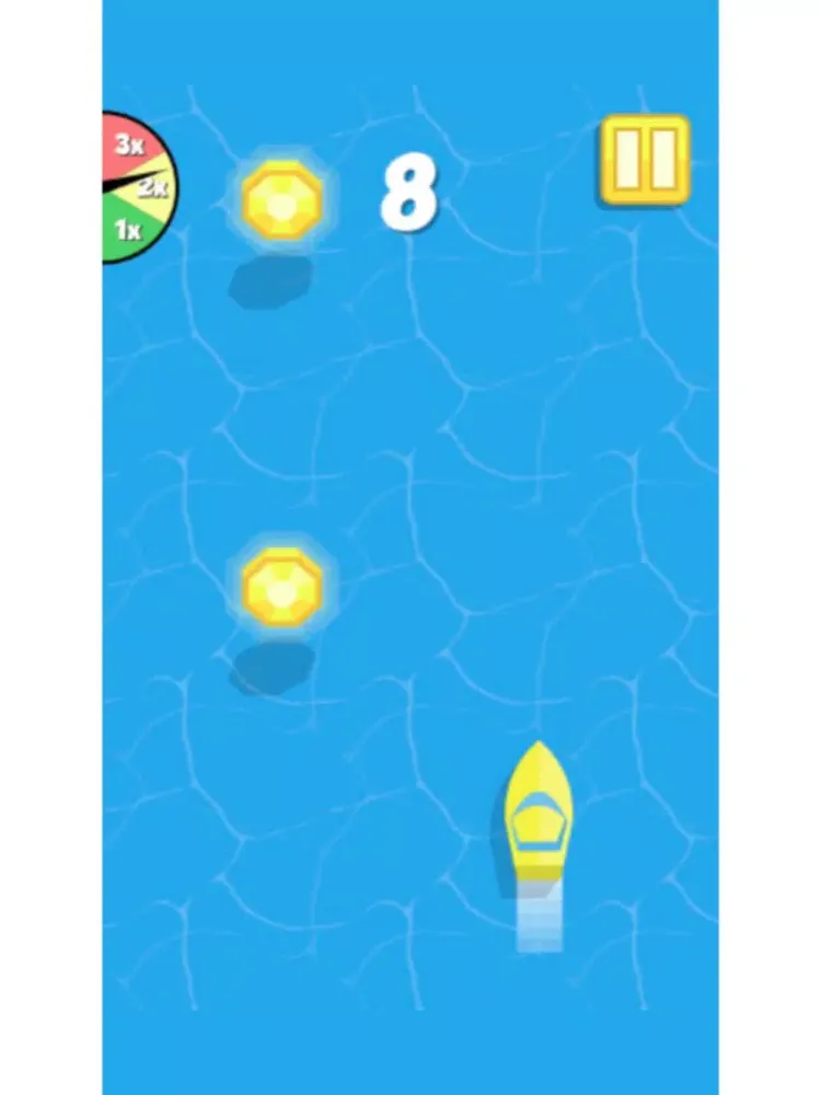 Tangkapan skrin Escape the shoals iPad 