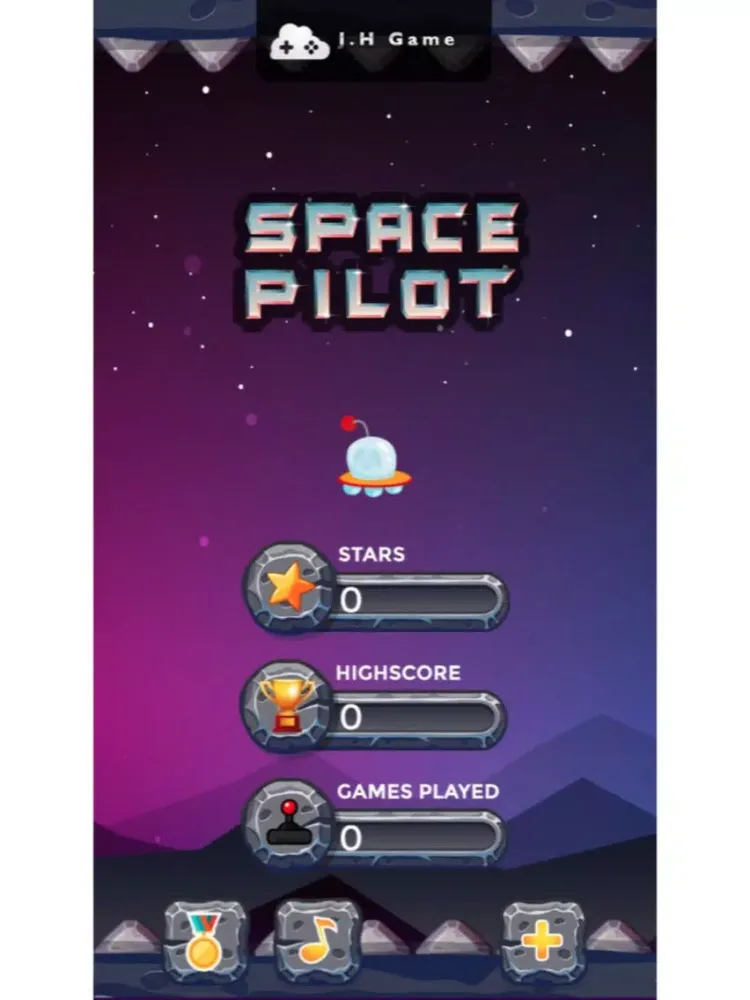 Captures d'écran de Jumping spaceship-spaceship games saga iPad 