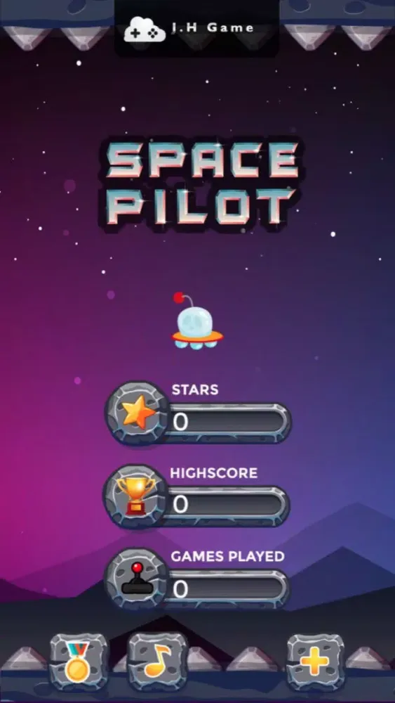 Captures d'écran de Jumping spaceship-spaceship games saga