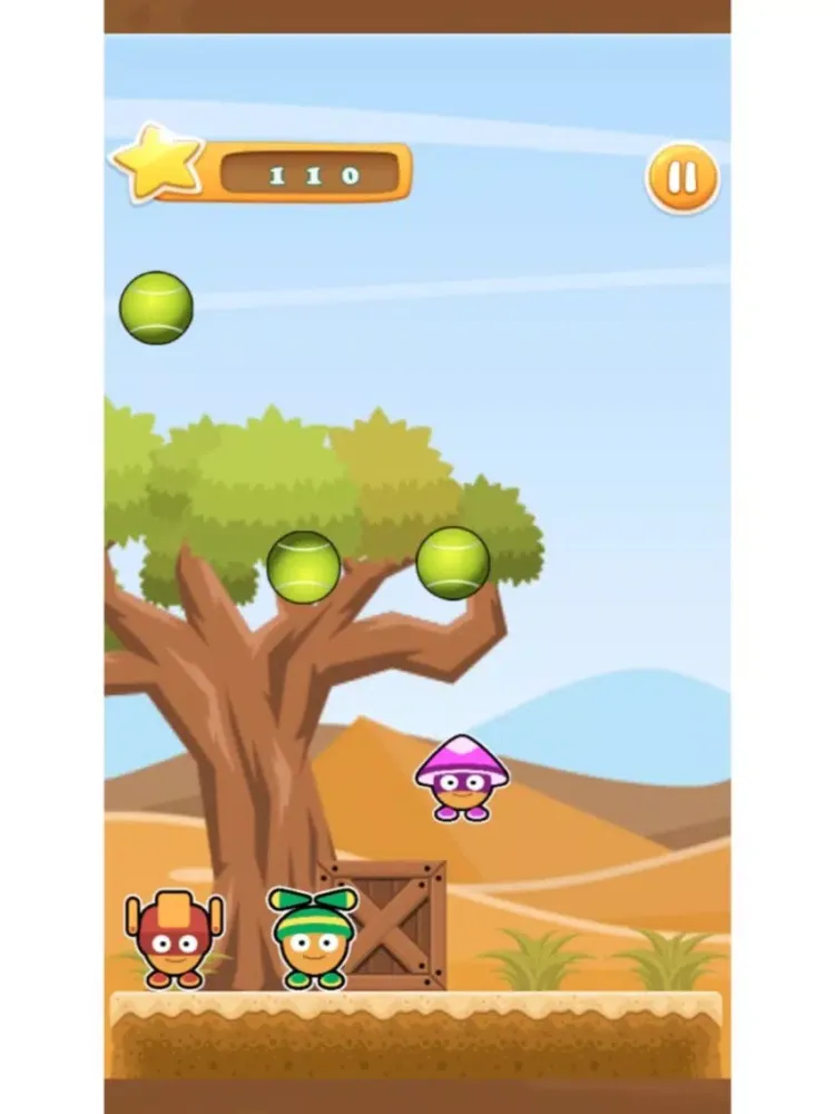 Zrzuty ekranu Monster ball-crazy ball iPad 