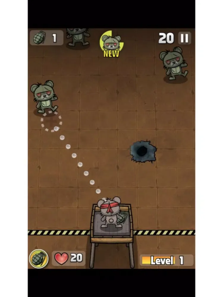 Bear the living dead iPad 應用截圖