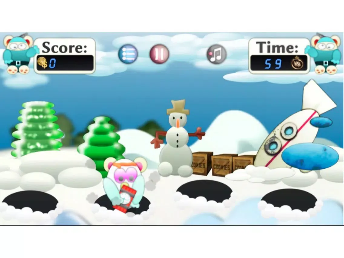 Snow-whack-whack game to play-the best iPad  سکرین شاٹس
