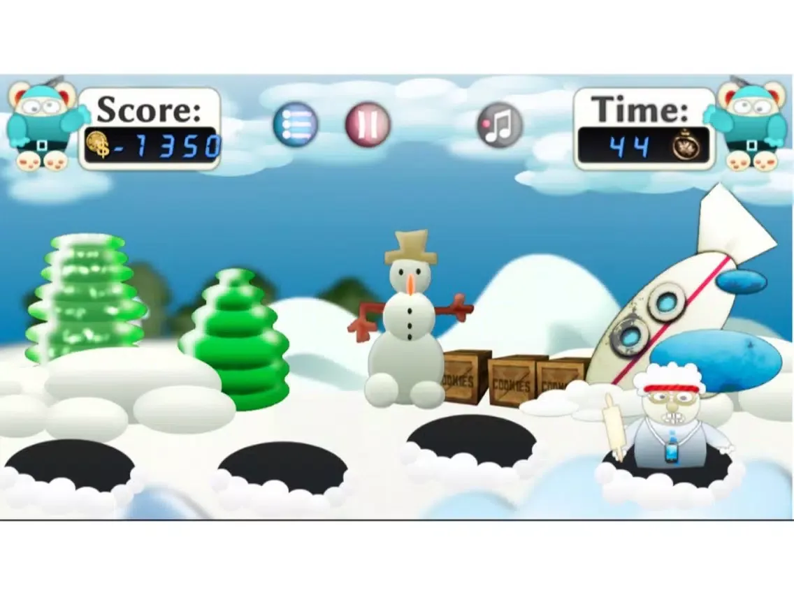 Snow-whack-whack game to play-the best iPad  سکرین شاٹس
