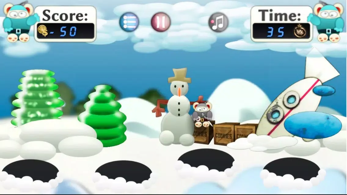 Snow-whack-whack game to play-the best سکرین شاٹس