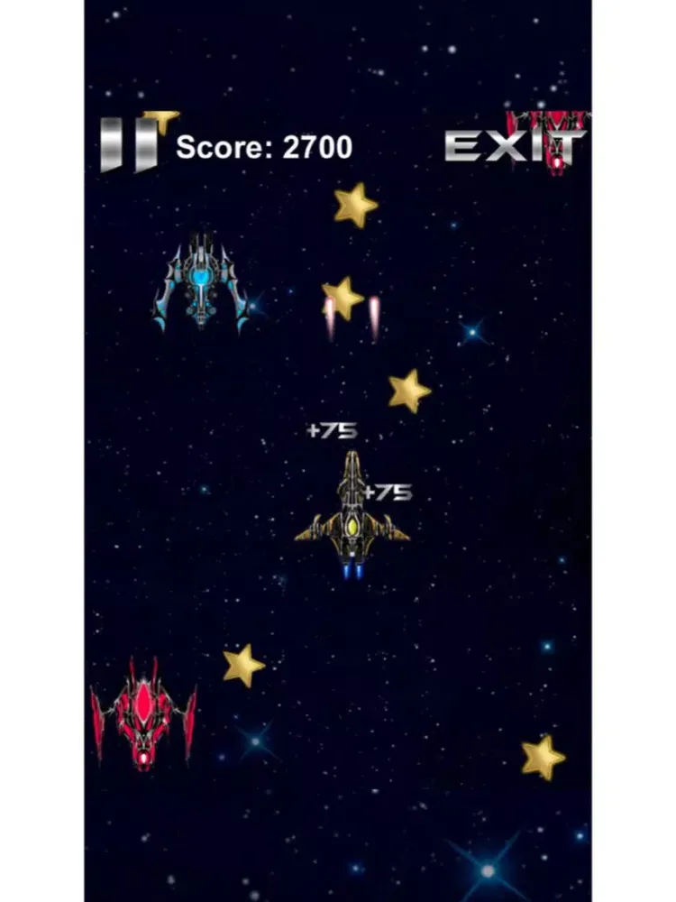 ภาพหน้าจอของ Galactic war fleet iPad 