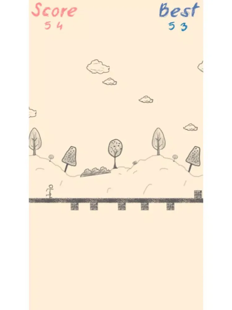 Tangkapan layar Keep on running – running on the road iPad 