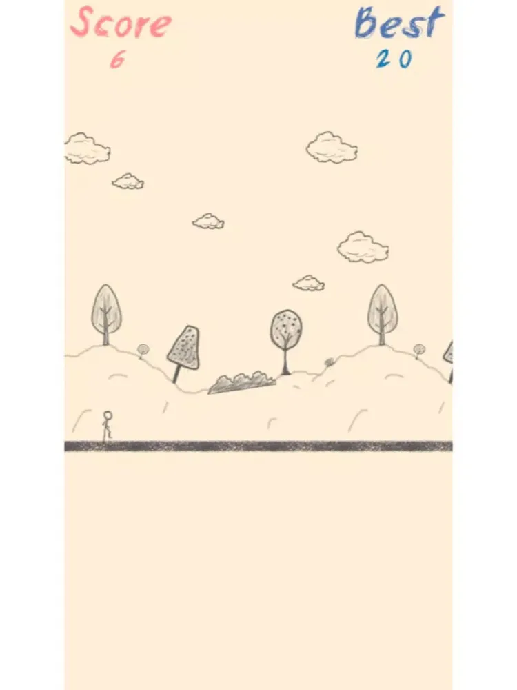 Tangkapan layar Keep on running – running on the road iPad 