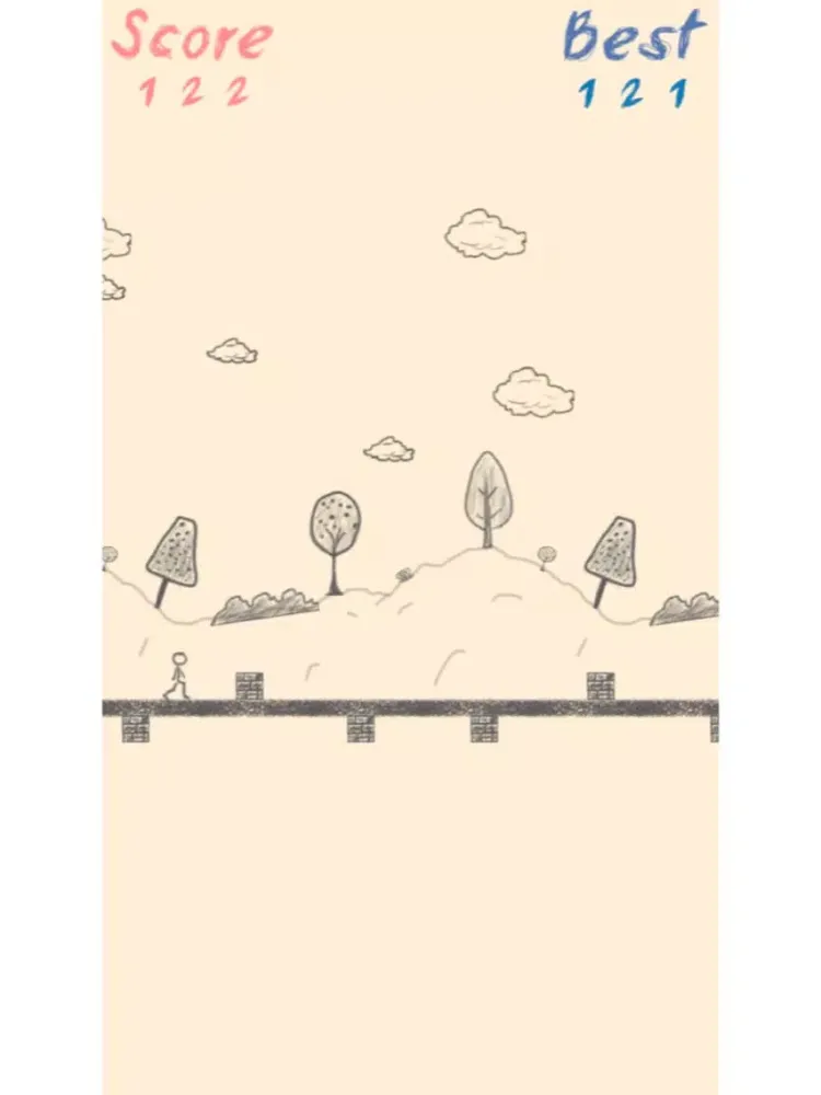 Tangkapan layar Keep on running – running on the road iPad 