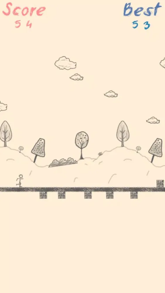 Tangkapan layar Keep on running – running on the road