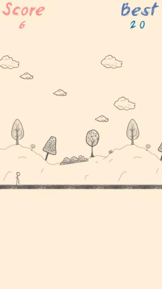 Tangkapan layar Keep on running – running on the road
