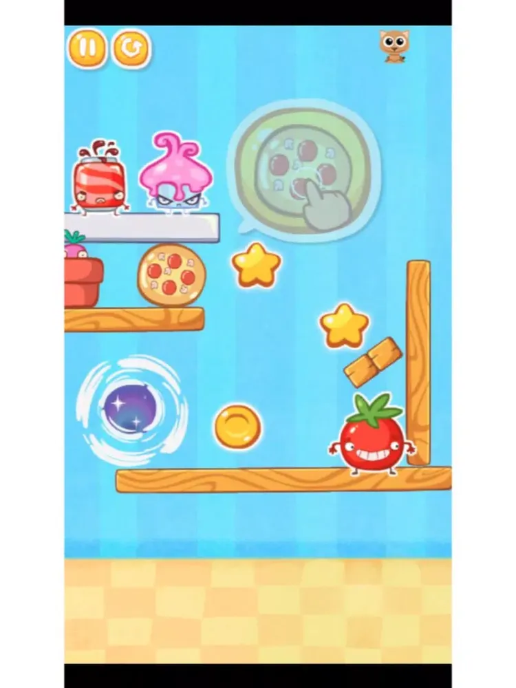 Zrzuty ekranu Brave-addicted with tomatoes iPad 