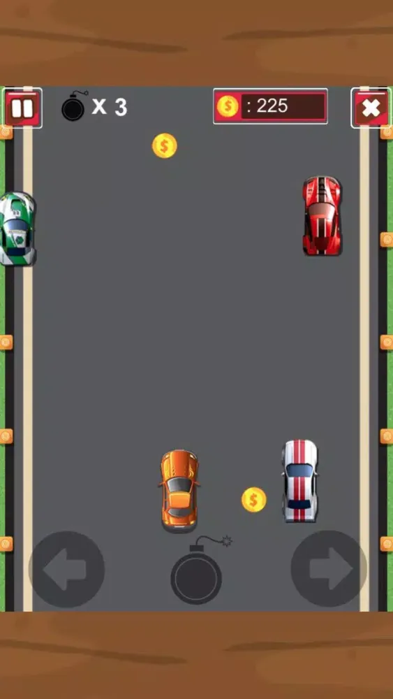 Captures d'écran de Chasing racers-a fast race