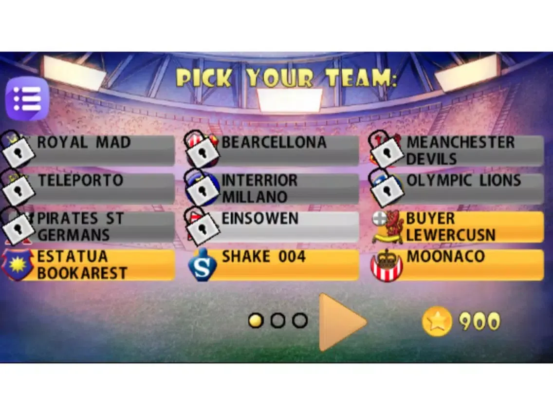 Zrzuty ekranu Football game-the competition iPad 
