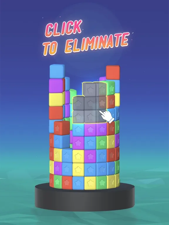 Stars Merge: Match Turn Cube iPad  スクリーンショット