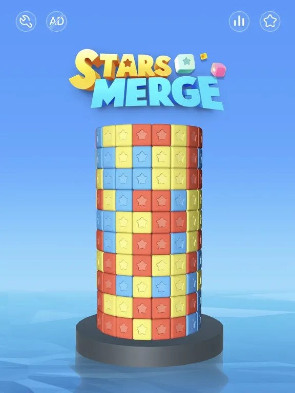 Stars Merge: Match Turn Cube iPad  スクリーンショット