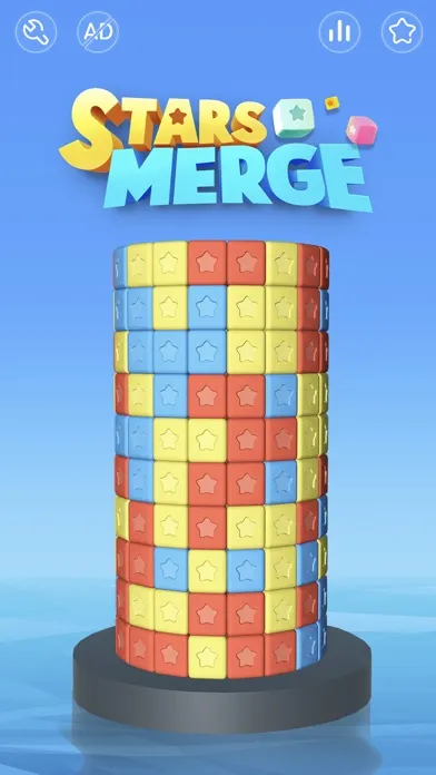 Stars Merge: Match Turn Cube スクリーンショット