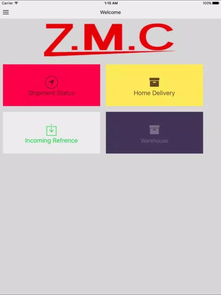 Zmc Express iPad  سکرین شاٹس