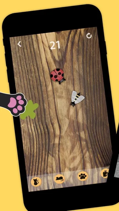 ภาพหน้าจอของ Paws Game - Games for cats