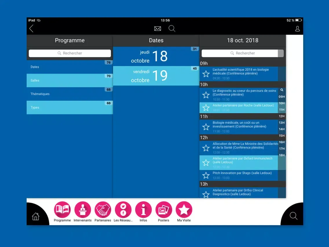 Скриншоты JIB 2019 iPad 