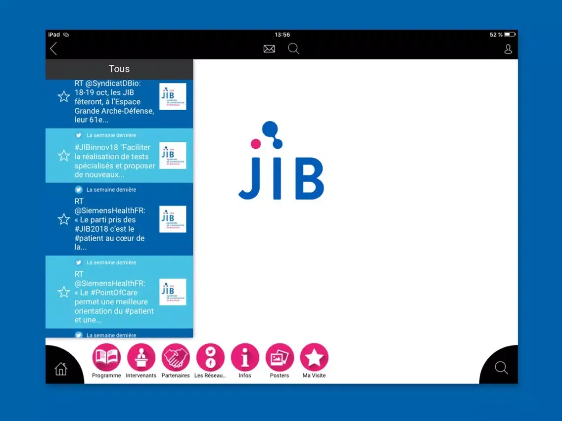 Скриншоты JIB 2019 iPad 