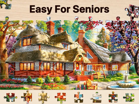 ภาพหน้าจอของ Jigsaw Puzzles:Coloring Puzzle iPad 