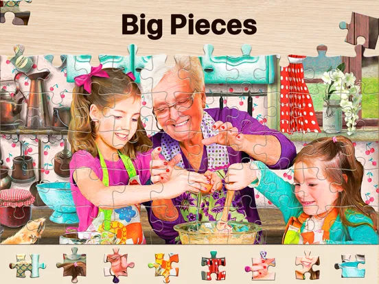 ภาพหน้าจอของ Jigsaw Puzzles:Coloring Puzzle iPad 