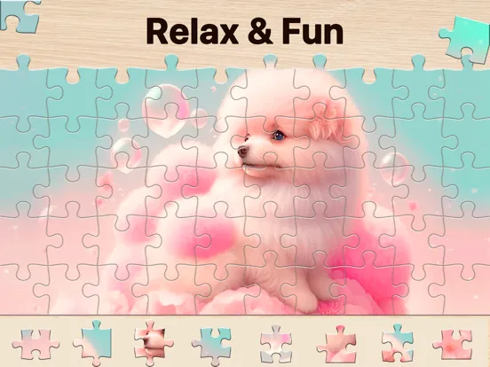 ภาพหน้าจอของ Jigsaw Puzzles:Coloring Puzzle iPad 