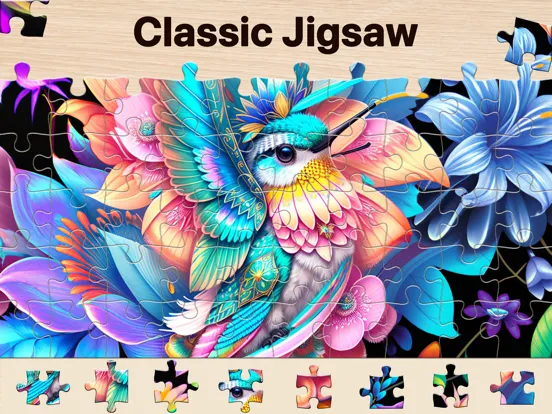 ภาพหน้าจอของ Jigsaw Puzzles:Coloring Puzzle iPad 