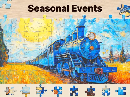 ภาพหน้าจอของ Jigsaw Puzzles:Coloring Puzzle iPad 