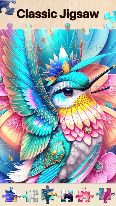 ภาพหน้าจอของ Jigsaw Puzzles:Coloring Puzzle