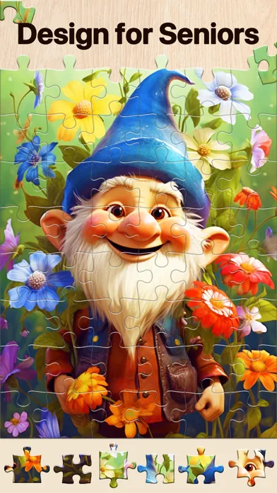 ภาพหน้าจอของ Jigsaw Puzzles:Coloring Puzzle
