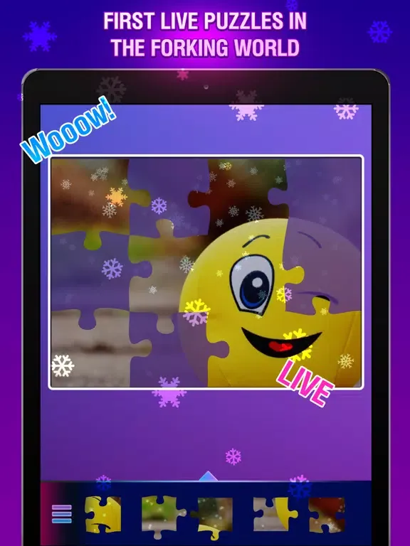 Captures d'écran de Pink Jigsaw Puzzles iPad 