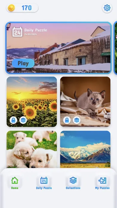 Screenshot di Jigsaw Puzzle Mind Games