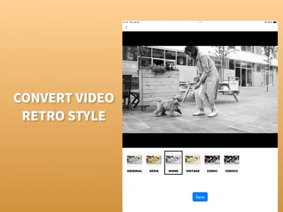 Video Retro Converter iPad  스크린샷