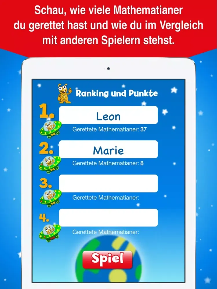 Capturas de pantalla de Mathespaß für kluge Kinder - Addition, Subtraktion, Multiplikation und Division! Das ist Mathematis EXTRA! iPad 