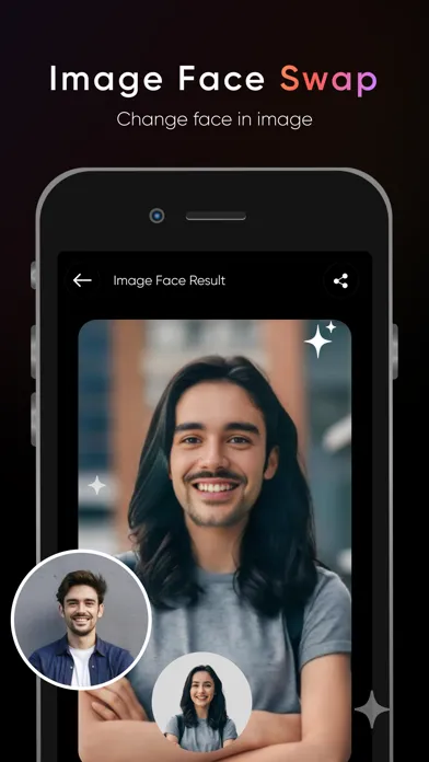 Capturas de pantalla de AI Face Swap Deep Fake Video