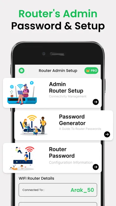 Router Admin Setup Controller. سکرین شاٹس