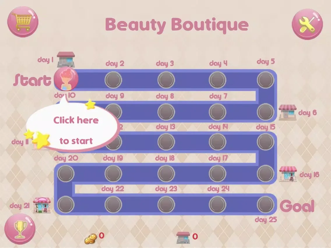 Trendy Fashion Boutique iPad  Screenshots
