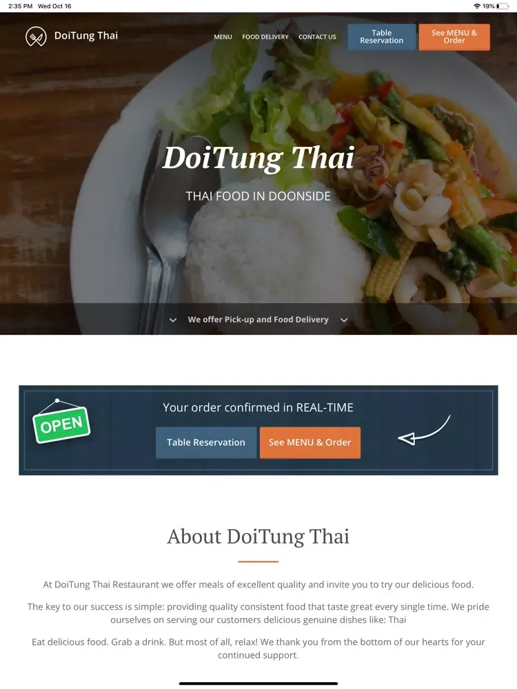 Screenshot di Doing Tung Thai iPad 