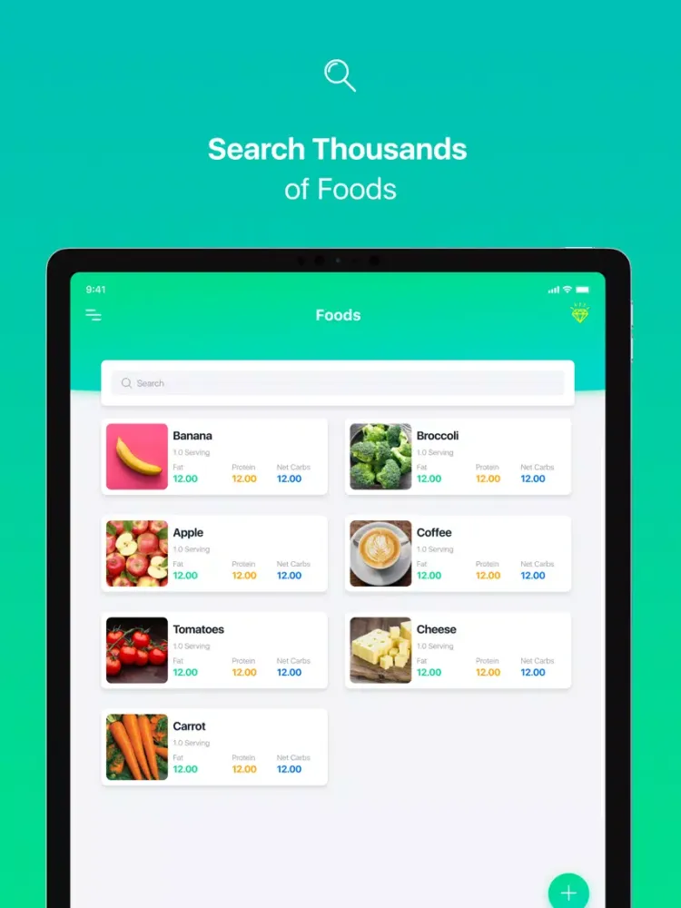 صور Macro Tracker. Calorie Counter iPad 