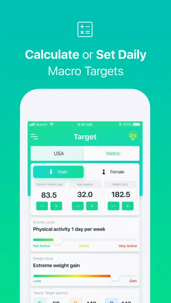 صور Macro Tracker. Calorie Counter