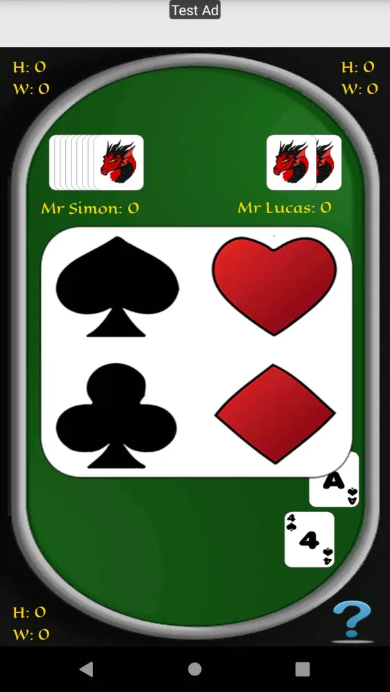 ภาพหน้าจอของ Crazy Eights