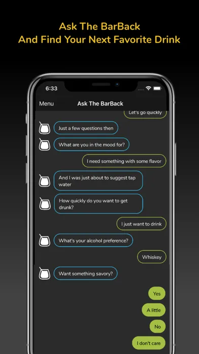 BarBack - Cocktail Assistant سکرین شاٹس