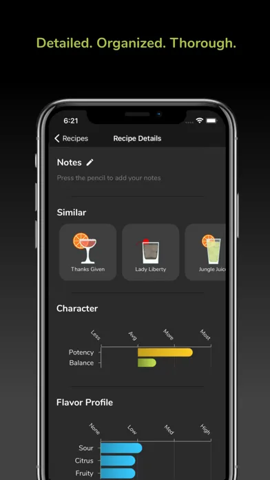 BarBack - Cocktail Assistant سکرین شاٹس