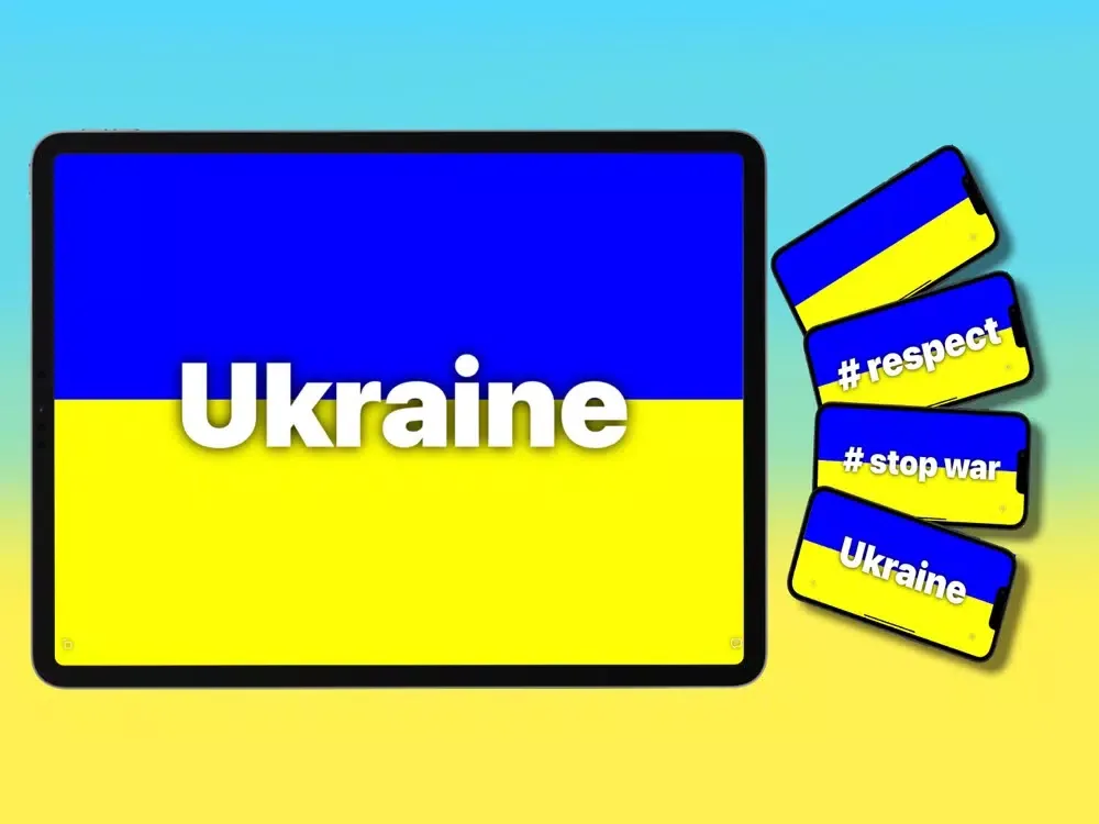 تصاویر Glory to Ukraine iPad 