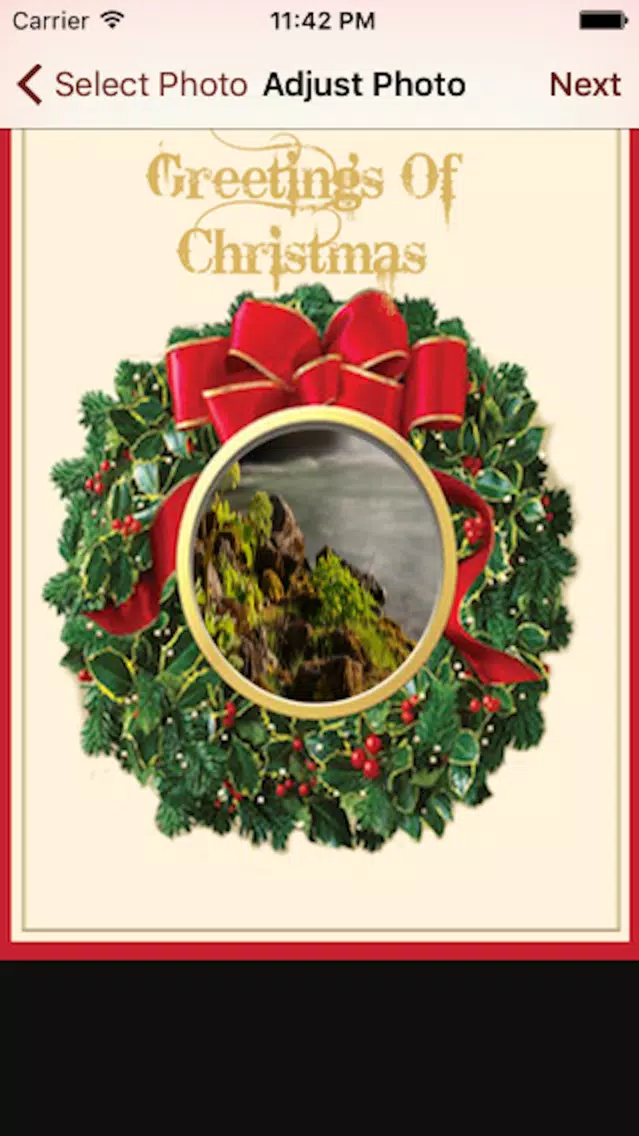 Capturas de pantalla de Christmas Cards.